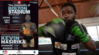 Meet Elite boxing newest pro Heavyweight boxer Kevin Masirika who makes his debut this weekend [upl. by Ulises]