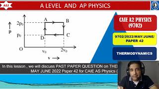 CIE A Level Physics Paper 42 SolutionMay June 2022 Paper 429702MJ2022P42 Part 08 [upl. by Alyam]