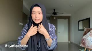 Simple Shawl Tutorial [upl. by Eoj]