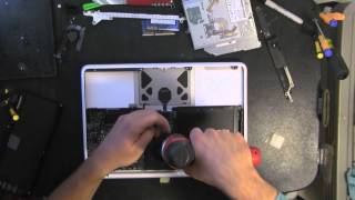 APPLE MACBOOK A1342 MC207LLA MC516LLA take apart video disassemble how to open disassembly [upl. by Elery]