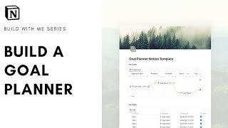 How to Build Goal Planner with Timeline View in Notion   free template [upl. by Ddart]