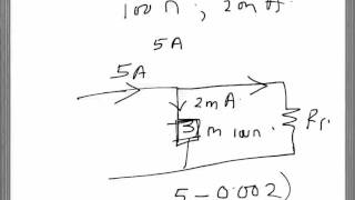 Electrical Engg Ammeter reading problem example [upl. by Pampuch]