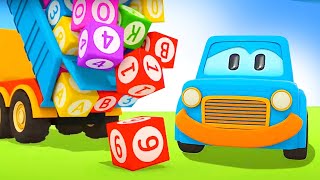 Car cartoon full episodes amp Baby cartoons for kids  Learn numbers with cars and street vehicles [upl. by Ecilahc]