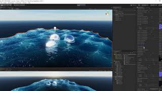 Unity OceanShaderV2 [upl. by Mcgean201]