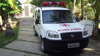 Fiat Doblo Ambulância Rontan 2010 R 3600000 [upl. by Ahsiekat]