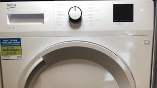 Beko 7kg Condenser Tumble Dryer Review Removable Water Tank No Hose  Pipes NeededAMAZING [upl. by Tory]