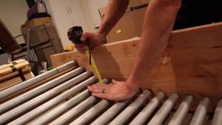 Gravity Roller Treadmill How To Make Parts and pieces [upl. by Upshaw]