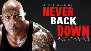 Best Motivational Speech Compilation EVER 6  NEVER BACK DOWN  30Minute Motivation Video [upl. by Shelli]