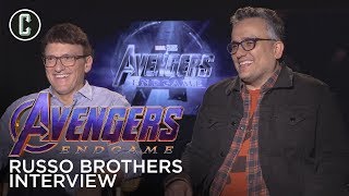 Russo Brothers Interview Avengers Endgame [upl. by Olinad703]