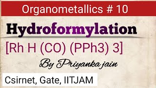 Hydroformylation reaction oxo process [upl. by Newhall]