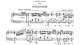 Chopin Polonaise in B flat minor op posth  Peter Frankl 1965  VOX SVUX 52024 [upl. by Heisser]