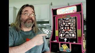 All Games amp Gameplay on the 40th Anniversary Ms PacMan Arcade1up PartyCade from QVC [upl. by Sucirdor]