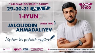 Jaloliddin Ahmadaliyev  Biz ham bir yashasak maylimi nomli konsert dasturi 2023yil [upl. by Bautram]