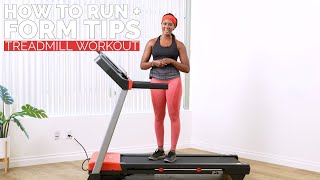 20 Minute Easy Beginner Treadmill Run  How to RunForm Tips [upl. by Blanche]