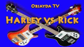 Objayda TV  Harley Benton vs Rickenbacker Bass Review [upl. by Lubbock]