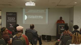 Institute Of African Studies Emerging Scholar KeynoteWorkshop [upl. by Alliber296]