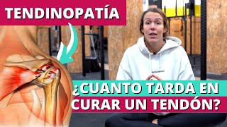 Lo que NECESITAS SABER para CURARTE LO MEJOR Y LO ANTES POSIBLE  CURACIÓN Y LESIÓN DE TENDÓN [upl. by Cosma]