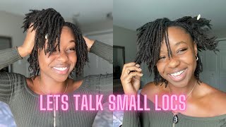 How to maintain small Locs [upl. by Borg]