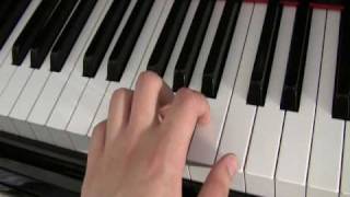 How to play piano The basics Piano Lesson 1 [upl. by Ruthy913]