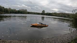 Volantex Vector SR80 Pro going at speed at Moses gate country park [upl. by Brooking]