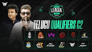 RM SUPREME LEAGUE S2  TELUGU QUALIFIER G2  FTGNRCKRAFFSESGRMFreeFireIndiaOfficial [upl. by Gawain]