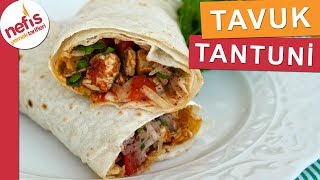 EVDE PRATİK Tavuk Tantuni Yapımı [upl. by Adleme773]