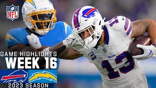 Buffalo Bills vs Los Angeles Chargers  2023 Week 16 Game Highlights [upl. by Dranal]