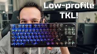 Roccat Vulcan TKL Pro ASMR Chill🤩Satisfying Gameplay Keyboard Fortnite 240 FPS Smooth 4K [upl. by Ydnys]