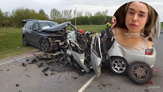 28042024г «На скорости 150 кмч влетели в BMW» Три человека погибли в ДТП в Ульяновской области [upl. by Nylodnewg]