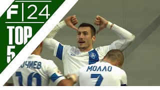 Russian Premier League Top 5 Goals  Round 16 I Feat Jahovic amp Glushakov [upl. by Shapiro]