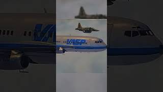 The Best Emergency Landing Version 2 VASP Flight 375 shorts aviation Brazil [upl. by Sharia]