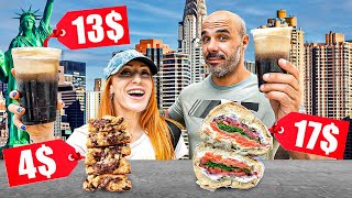 PROBANDO las COMIDAS MAS VIRALES de TIKTOK en NUEVA YORK PARTE 1 [upl. by Oidgime498]