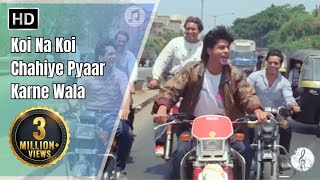 Koi Na Koi Chahiye Pyar Karne Wala  Deewana 1992  Shahrukh Khan  Romantic Hindi Songs [upl. by Sansone519]