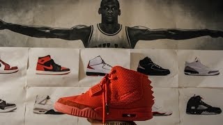 Yeezy 2s In Nike Outlets  B Grade Air Yeezys [upl. by Thisbe761]