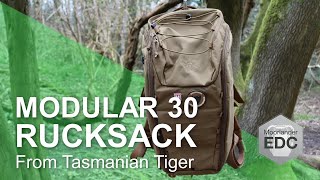 Tasmanian Tiger Modular 30 Pack  technical Rucksack [upl. by Royall]