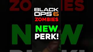 ✅BLACK OPS 6 ZOMBIES NEW PERK✅ blackops6 callofduty warzone cod bo6 warzone mw3 gaming [upl. by Juliana142]