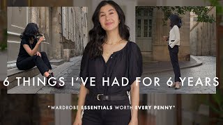 6 Things Ive Had For 6 Years  Wardrobe Investments Worth The Money [upl. by Griff]