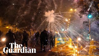 Vandalism and looting continue in France amid protests over police shooting of boy [upl. by Akemed]