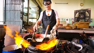 Thai Street Food Michelin Star  GIANT CRAB OMELET at Jay Fai ร้านเจ๊ไฝ in Bangkok Thailand [upl. by Camarata]