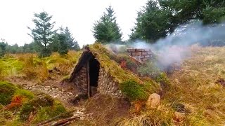 Building beautiful natural shelter in ireland FULL VIDEO [upl. by Leno851]