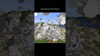 Automatic Tree Farm 🌞 minecraft gaming [upl. by Batty]