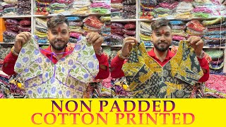 NON PADDED COTTON PRINTED [upl. by Notxed]