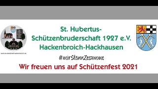 Schützenfest Hackenbroich Vorankündigung 2020 [upl. by Leuqram307]