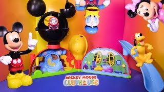 Unboxing the Mickey Mouse Clubhouse Playset [upl. by Borchert]