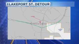 Lakeport St Detour [upl. by Cirdla]