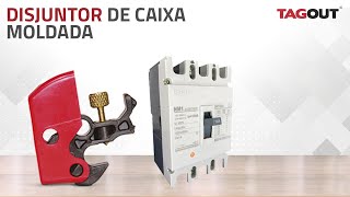 Bloqueio de Disjuntor Caixa Moldada Dispositivo Universal  TAGOUT [upl. by Kingdon950]