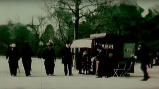 EXPERIMENTAL COLOR FILM in Bichromy  1912 Eugene Louis Doyen HD [upl. by Lin577]