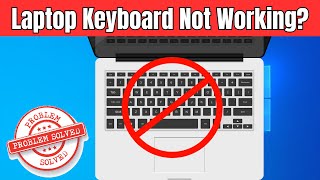 How to Fix Laptop Keyboard Not Working [upl. by Madriene]