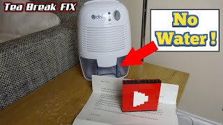 Mini Dehumidifier Doesnt Collect Water  Can it be Fixed [upl. by Hemphill]