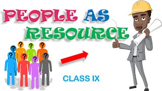 People as resource class 9 economics peopleasresourceclass9economics [upl. by Aronael993]